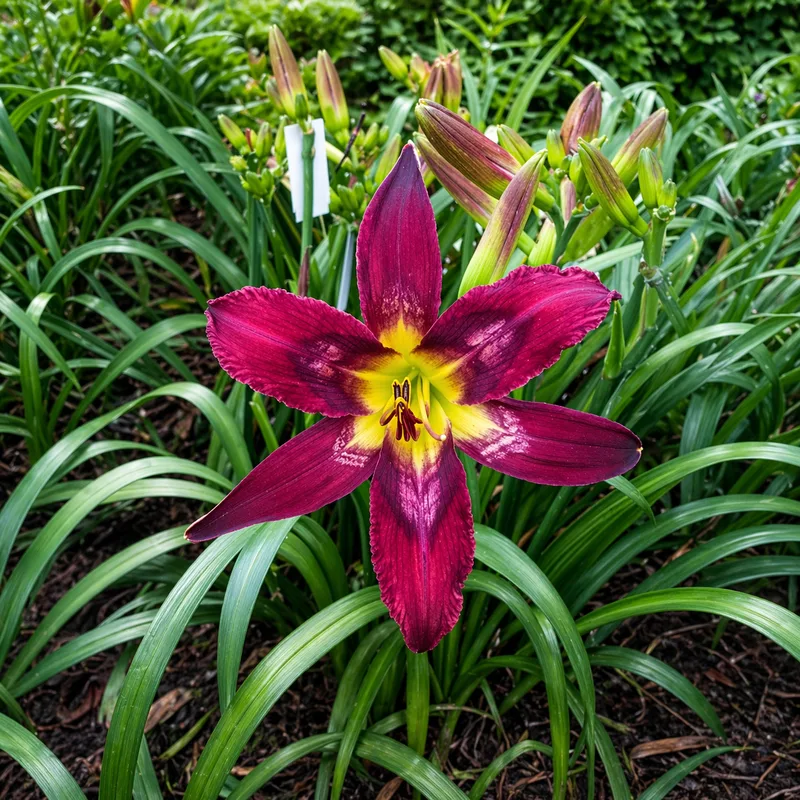 Alien Starfish daylily bloom
