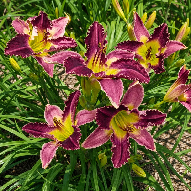 Look Into My Eyes daylily bloom
